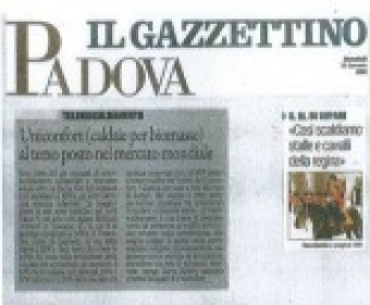 Il Gazzettino per Uniconfort 25 Gennaio 2012