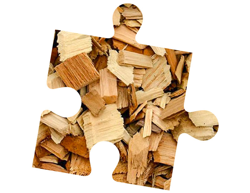 Déchets de bois